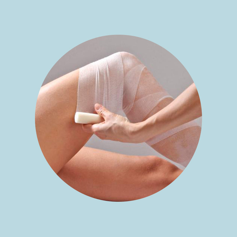 LEG BANDAGES - SALINE WITH DEAD SEA SALTS