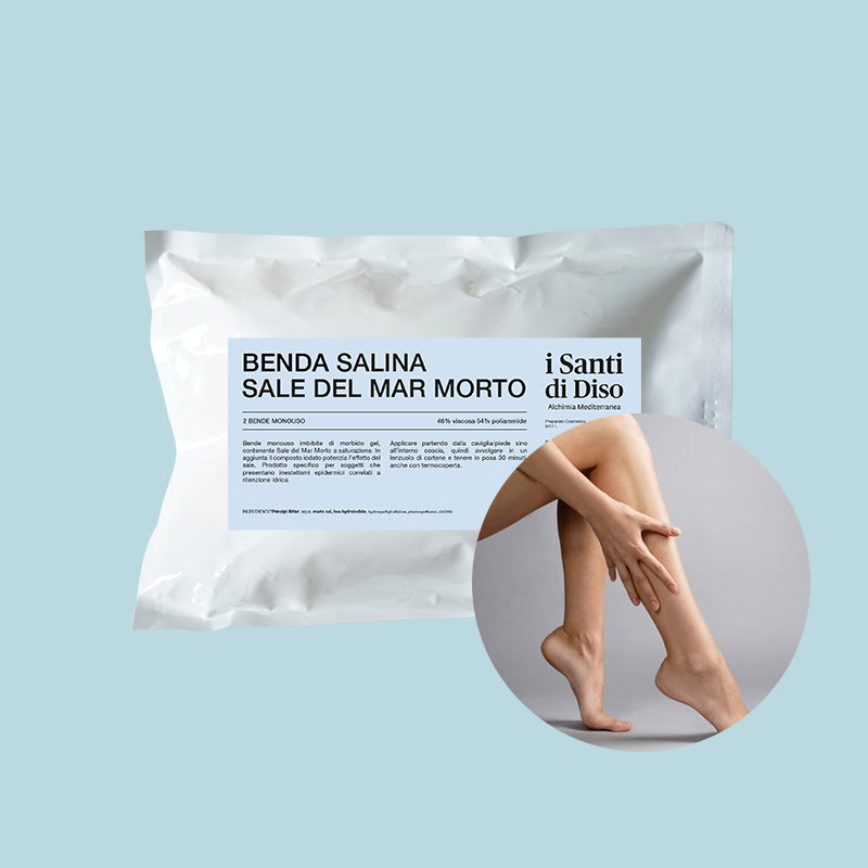 BENDE GAMBE - SALINA CON SALI DEL MAR MORTO