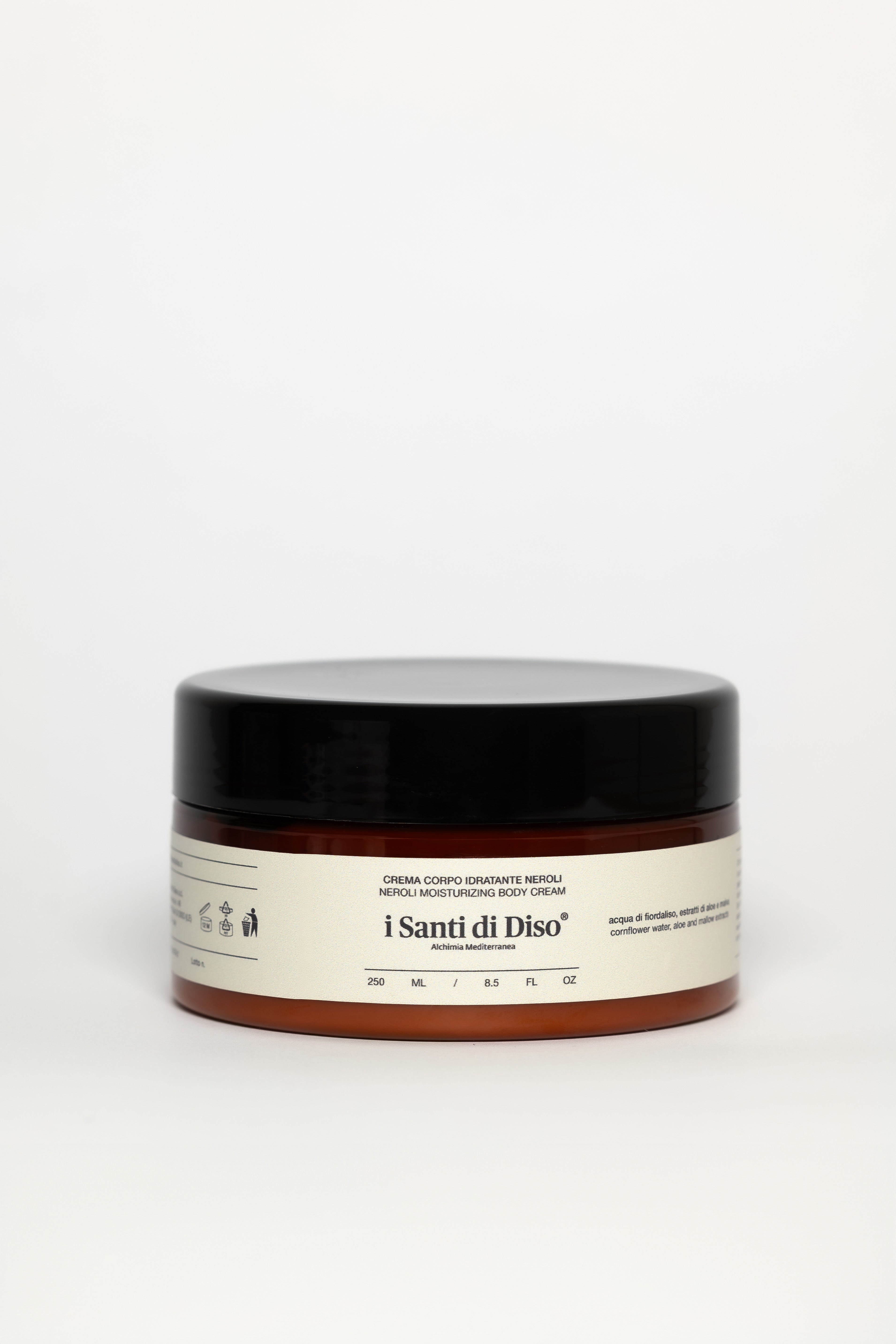 Neroli Moisturizing Body Cream - With Cornflower Water, Aloe and Mallow