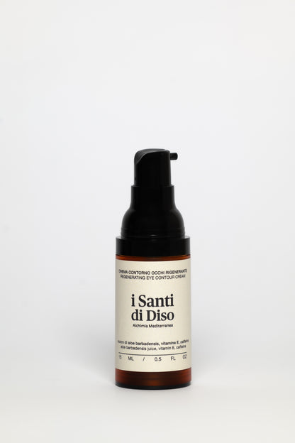 Crema Contorno Occhi Rigenerante - con Aloe, Caffeina e Vitamina E.